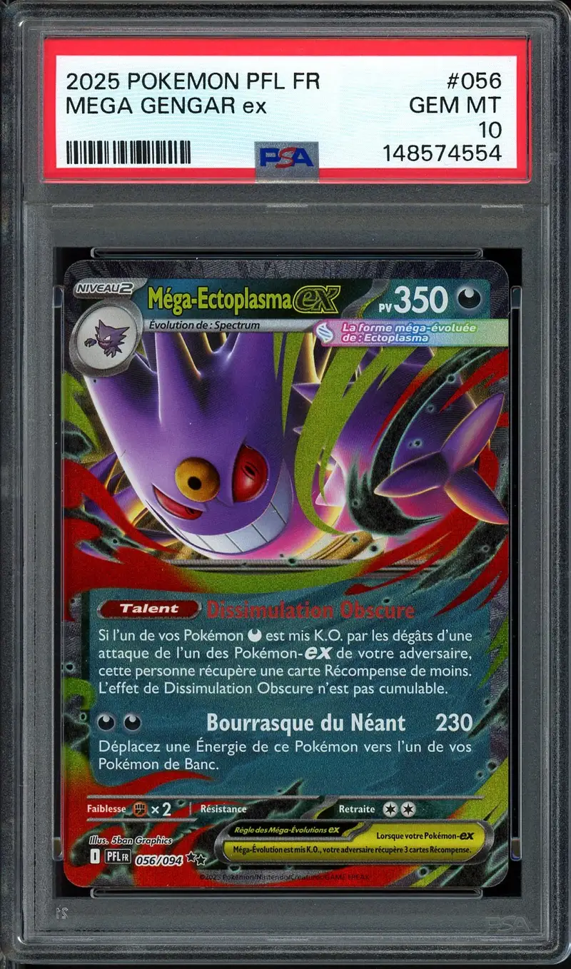 PSA 10 Méga-Ectoplasma Ex
