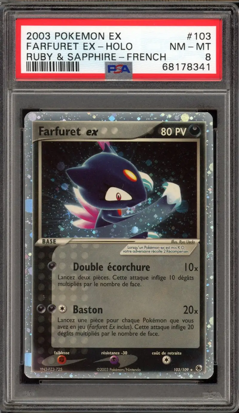 PSA 8 Farfuret Ex