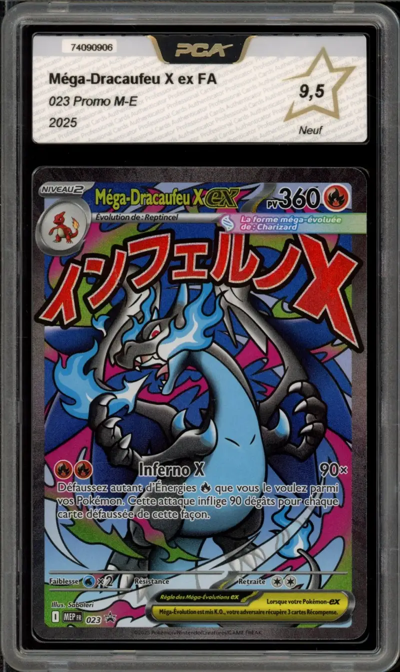 PCA 9.5 Méga Dracaufeu X Ex