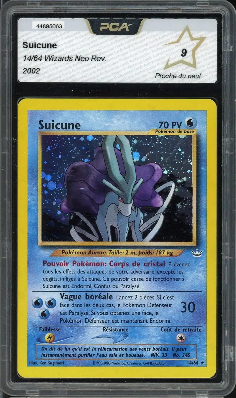 PCA 9 Suicune Holo