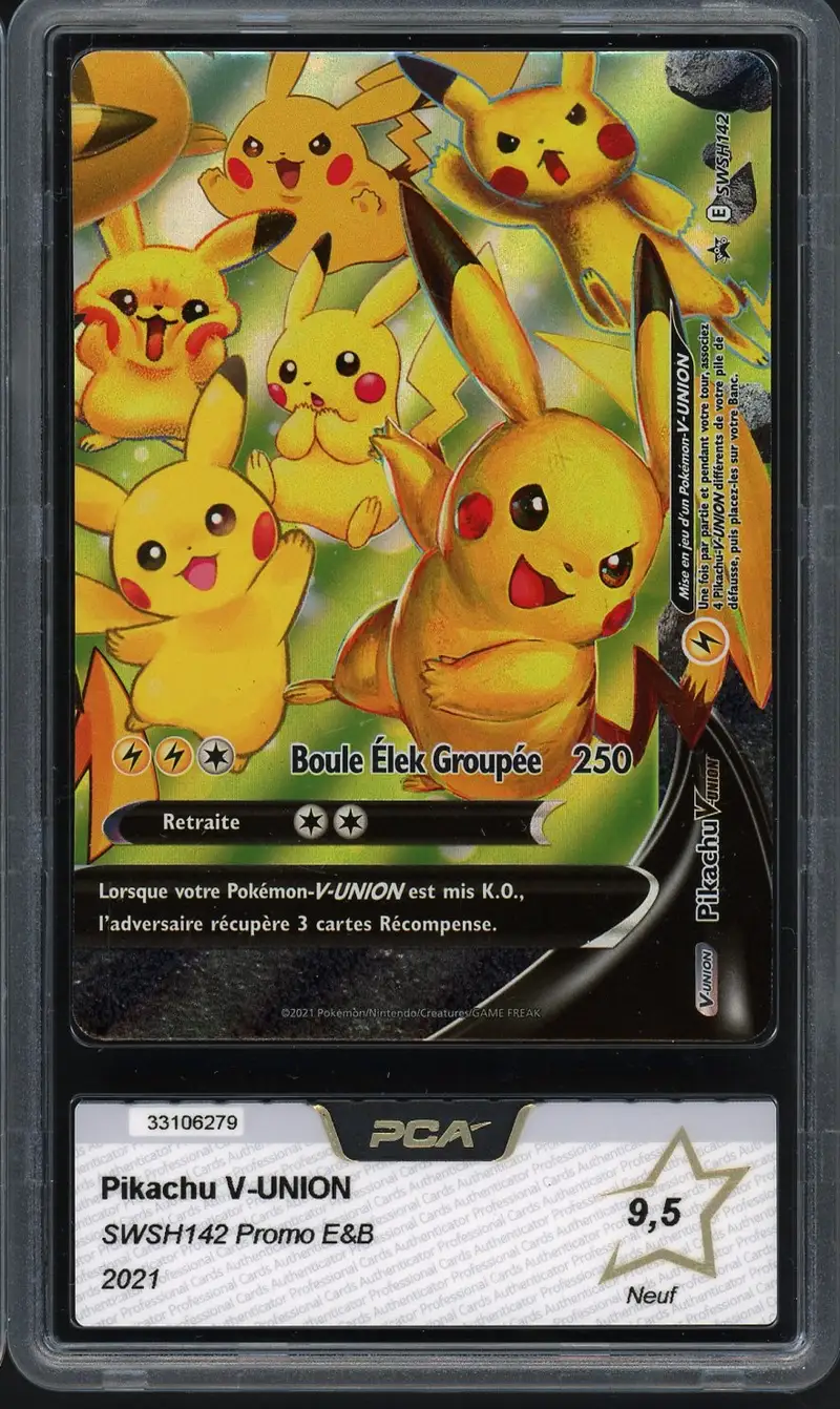 PCA 9.5 Pikachu V Union