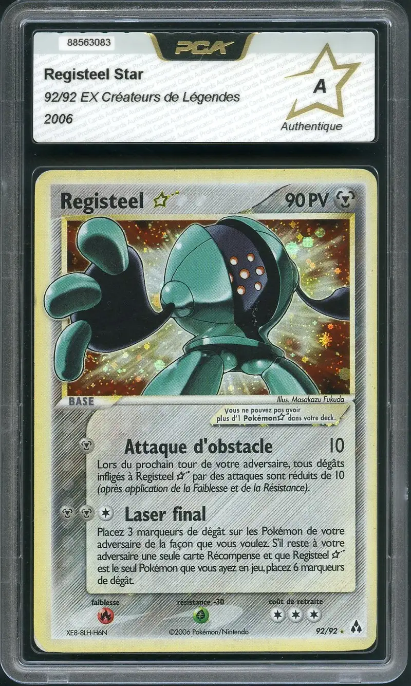 PCA A Registeel Gold Star