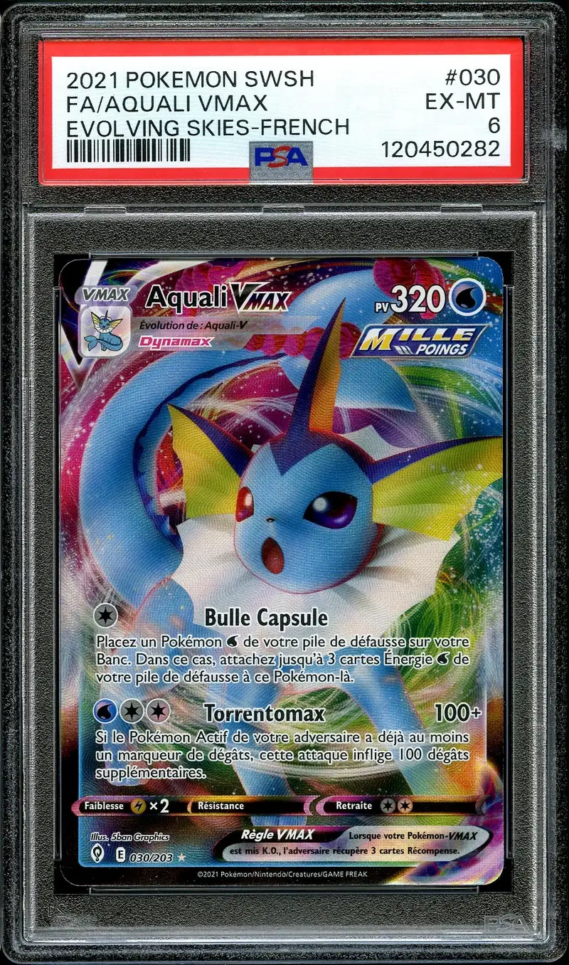 PSA 6 Aquali VMax