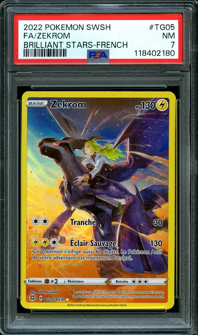 PSA 7 Zekrom