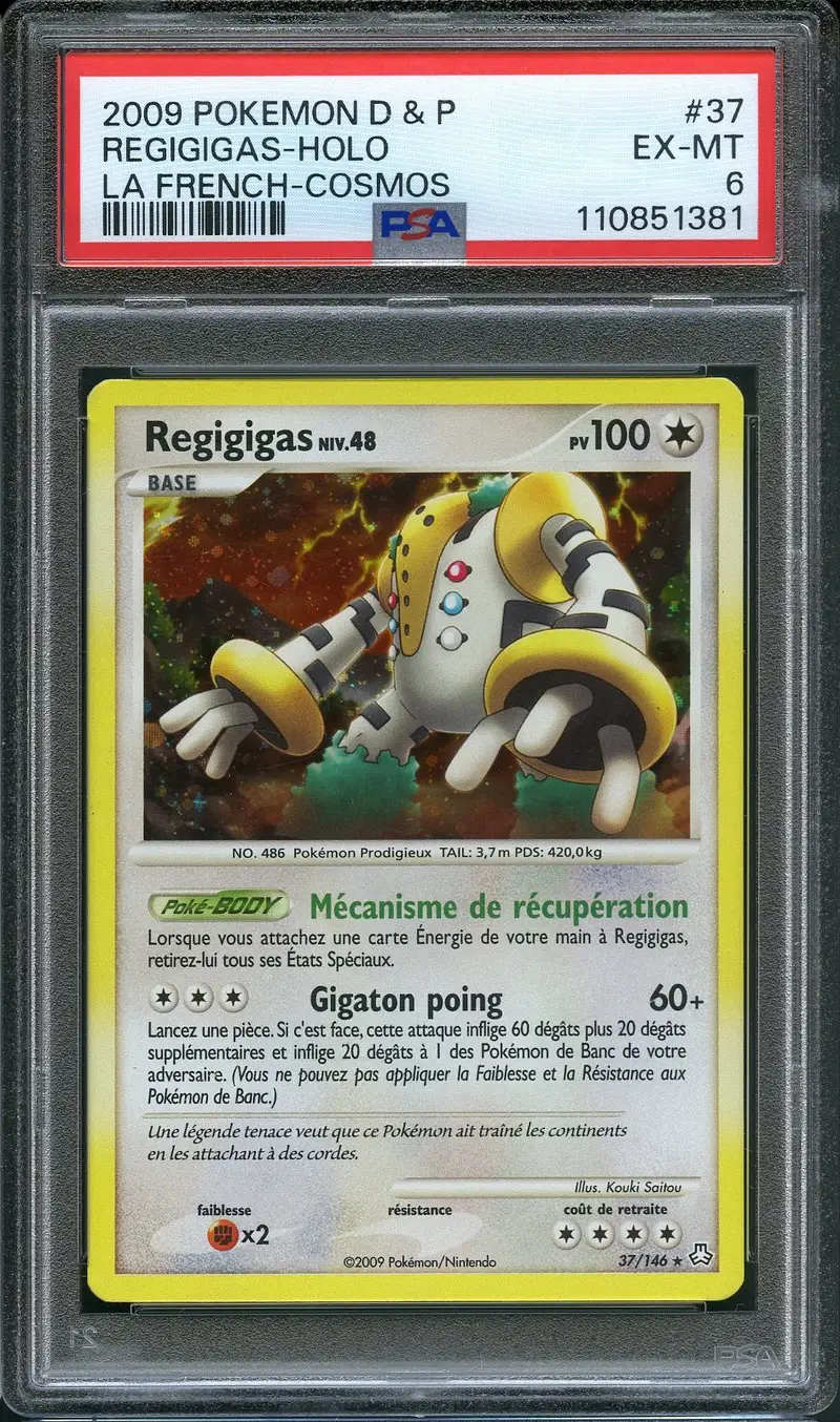 PSA 6 Regigigas Holo