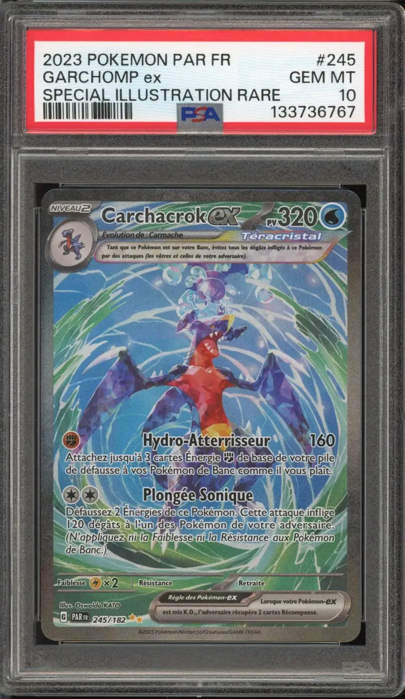 PSA 10 Carchacrok Ex
