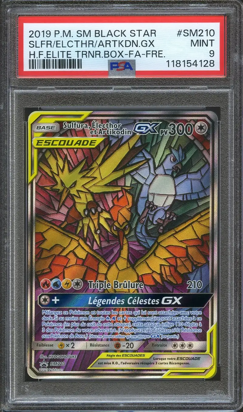 PSA 9 Sulfura, Électhor et Artikodin Gx