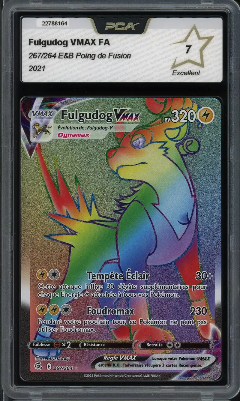 PCA 7 Fulgudog VMax Rainbow