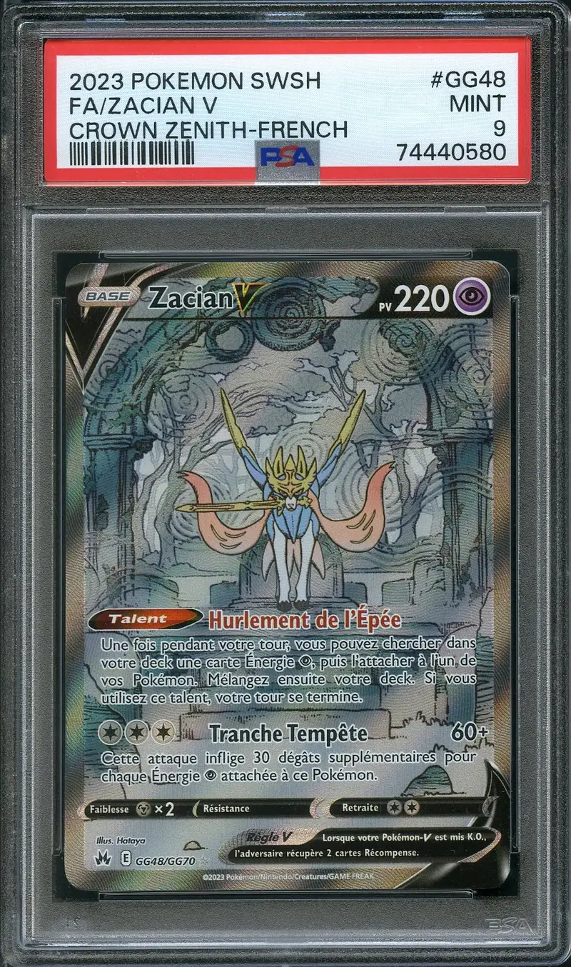 PSA 9 Zacian V