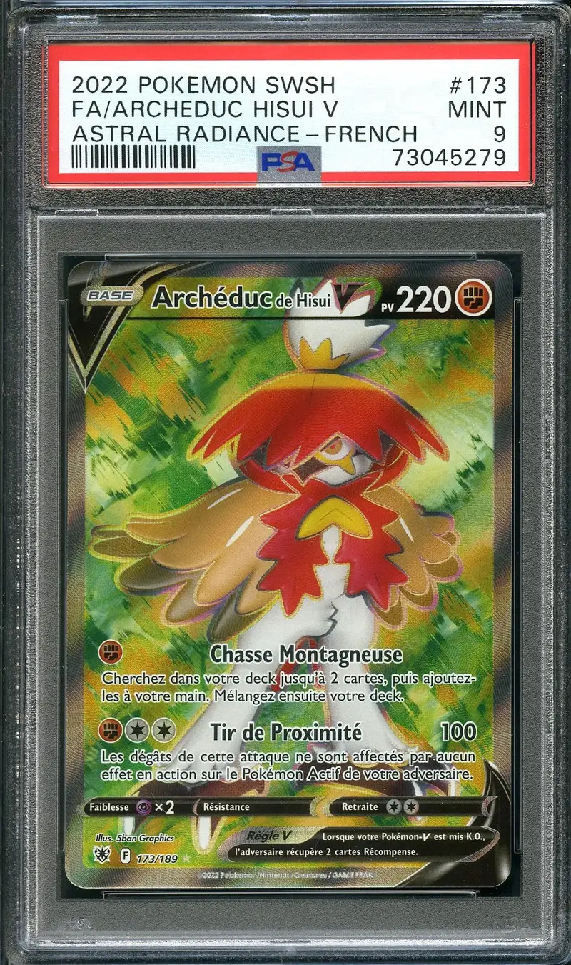 PSA 9 Archéduc de Hisui V