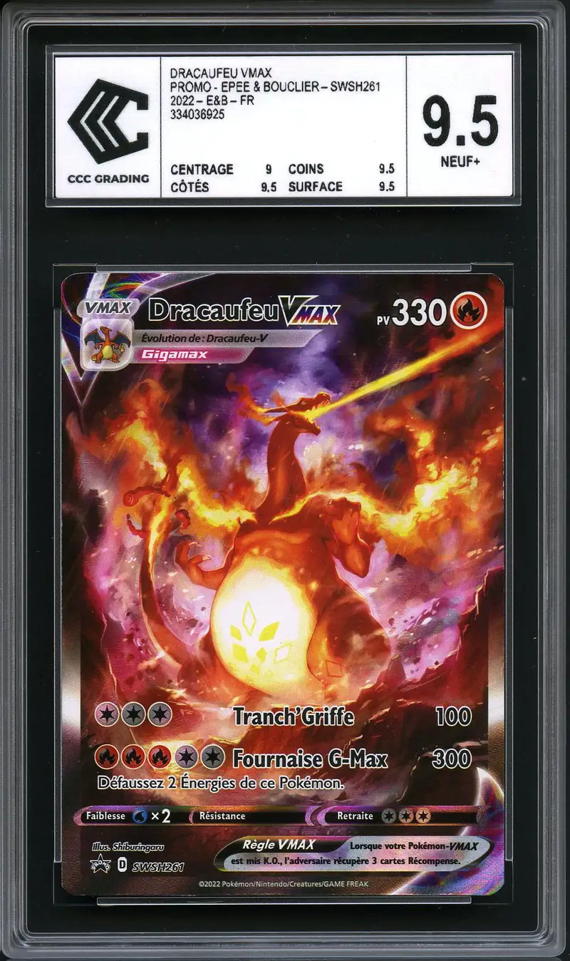 CCC 9.5 Dracaufeu VMax