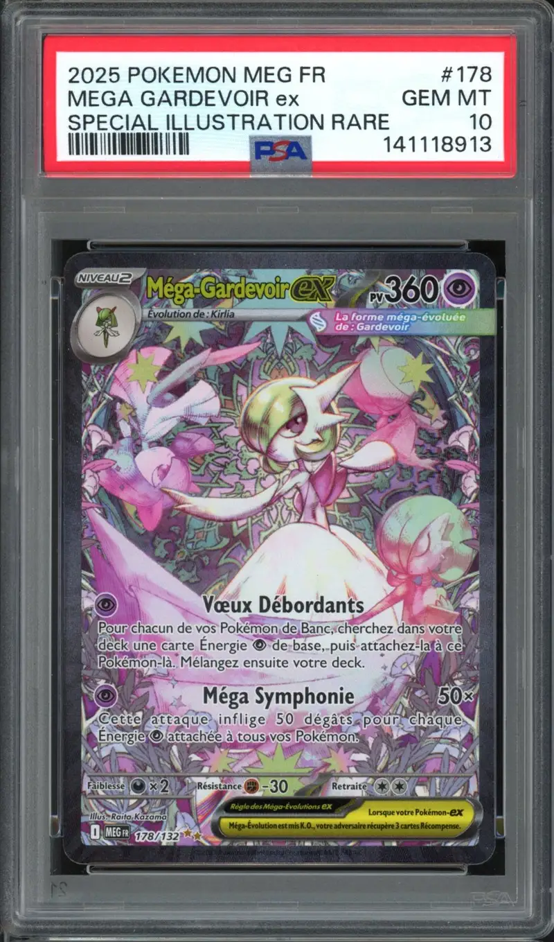 PSA 10 Méga-Gardevoir Ex