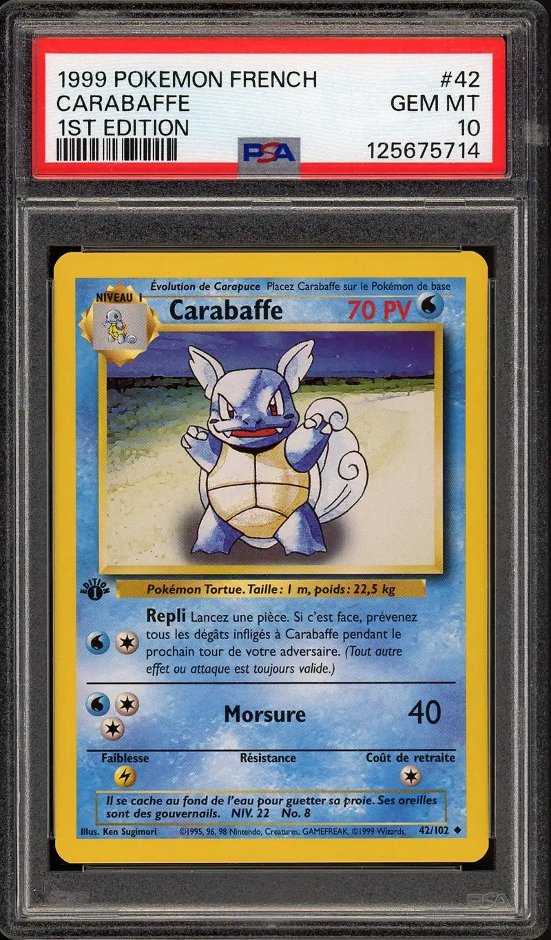 PSA 10 Carabaffe