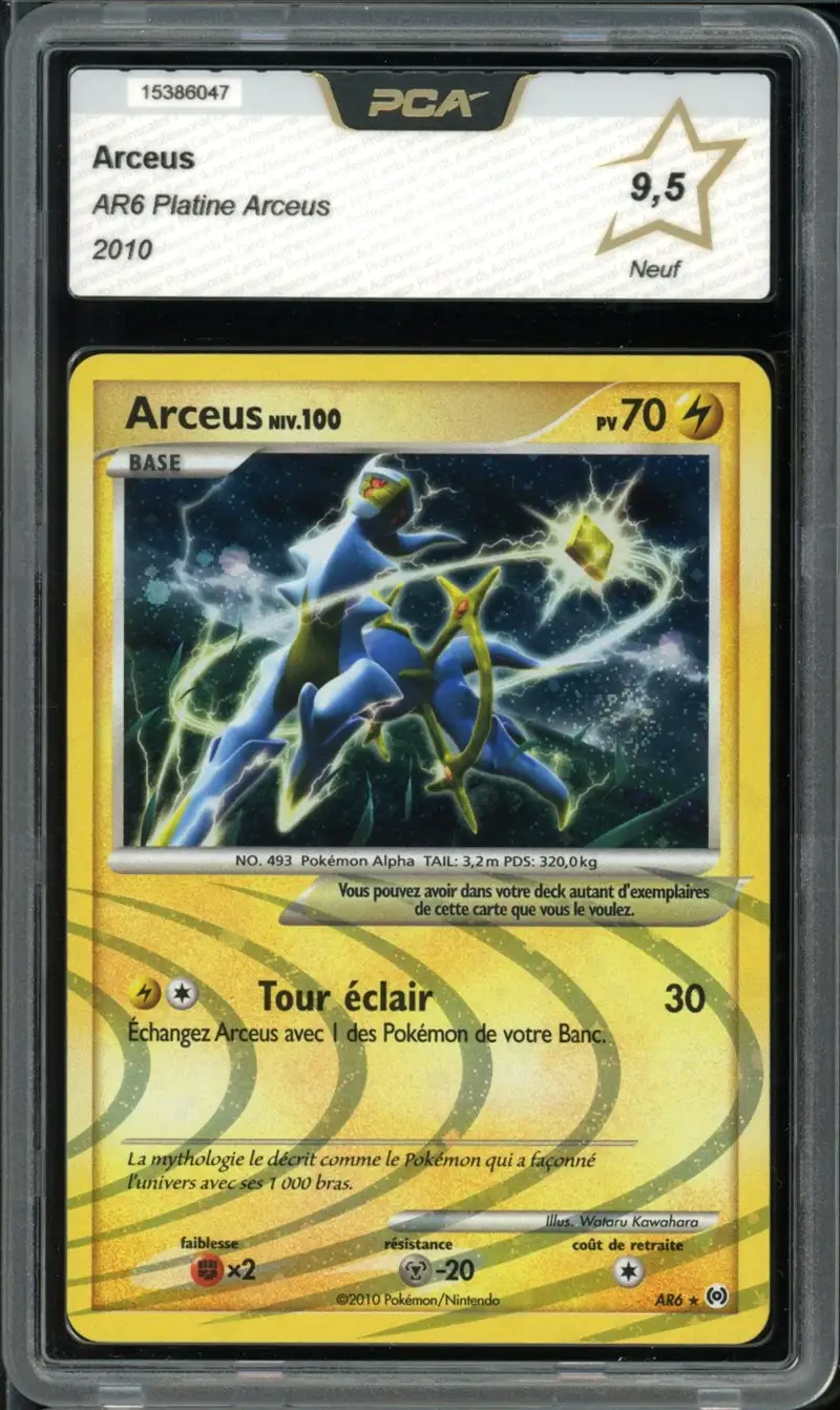 PCA 9.5 Arceus Holo