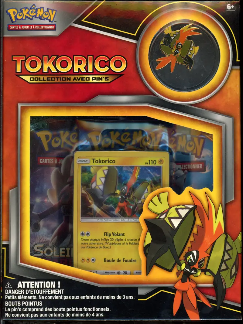 Coffret Collection avec Pin's Tokorico