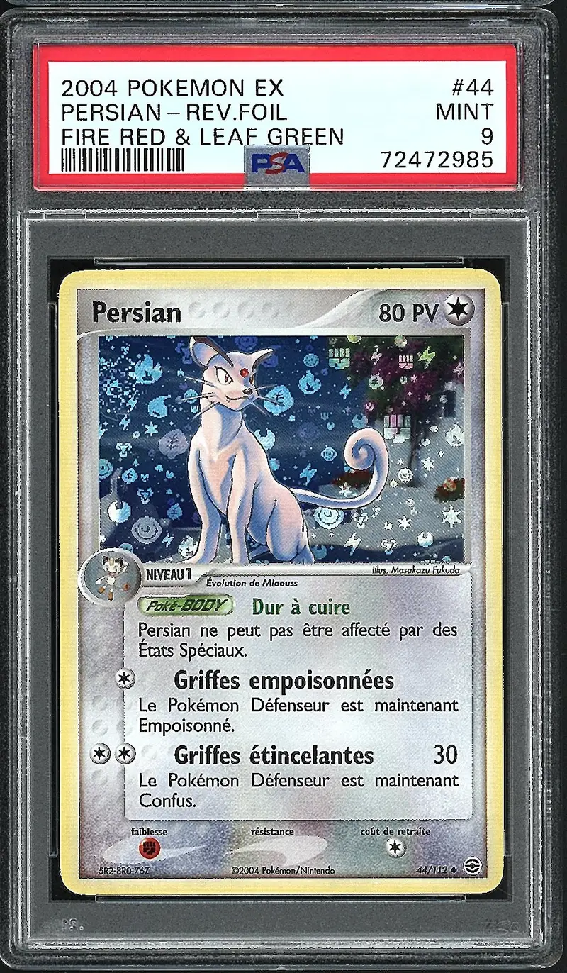 PSA 9 Persian Reverse