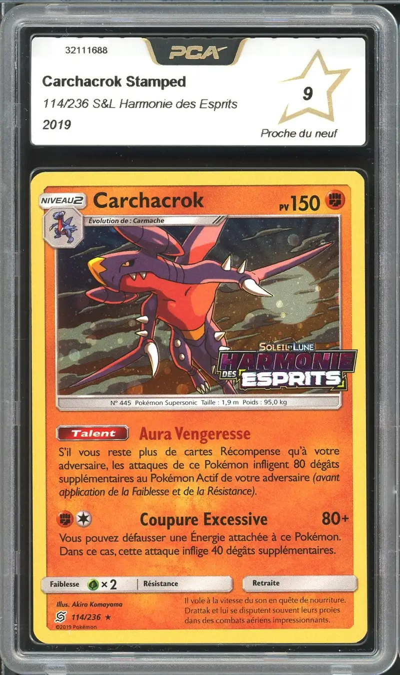 PCA 9 Carchacrok Holo Stamp