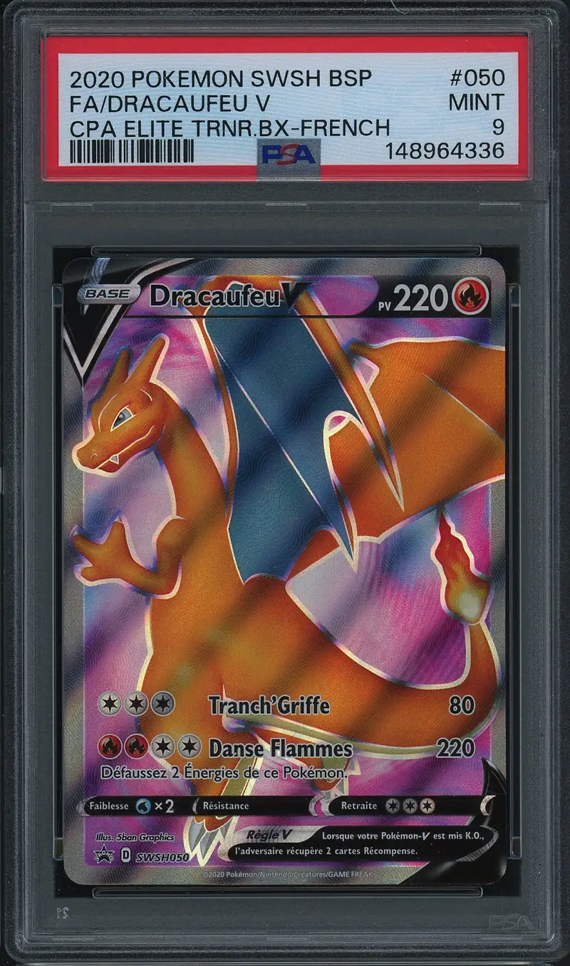 PSA 9 Dracaufeu V