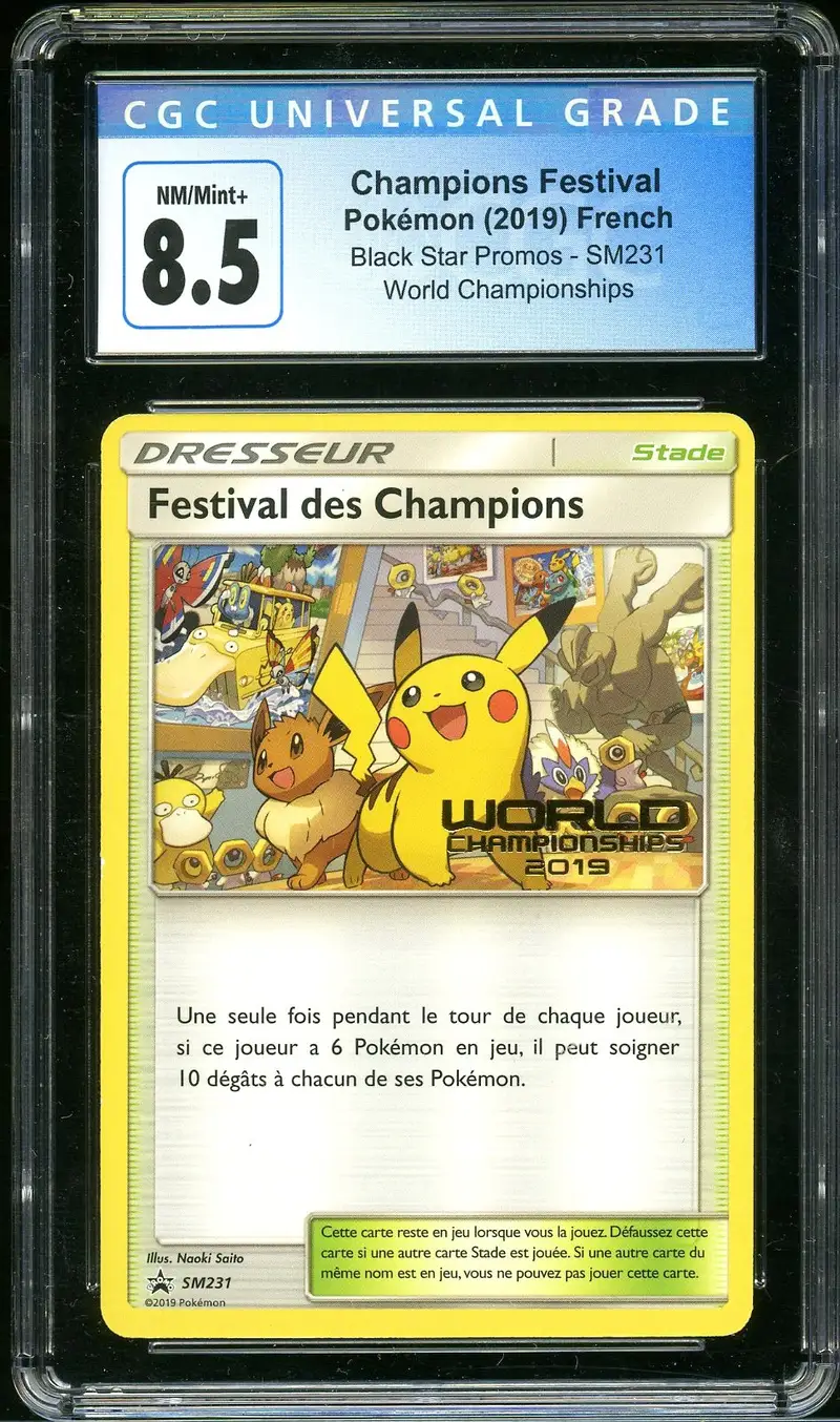 CGC 8.5 Festival des Champions World Championships 2019