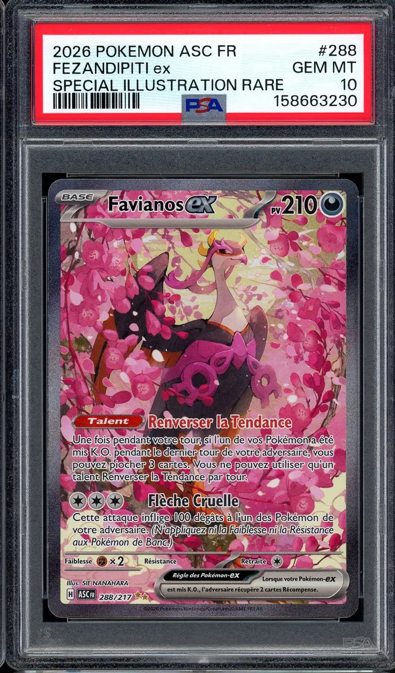 PSA 10 Favianos Ex