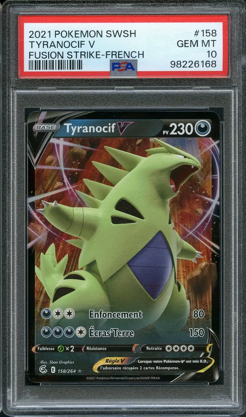 PSA 10 Tyranocif V