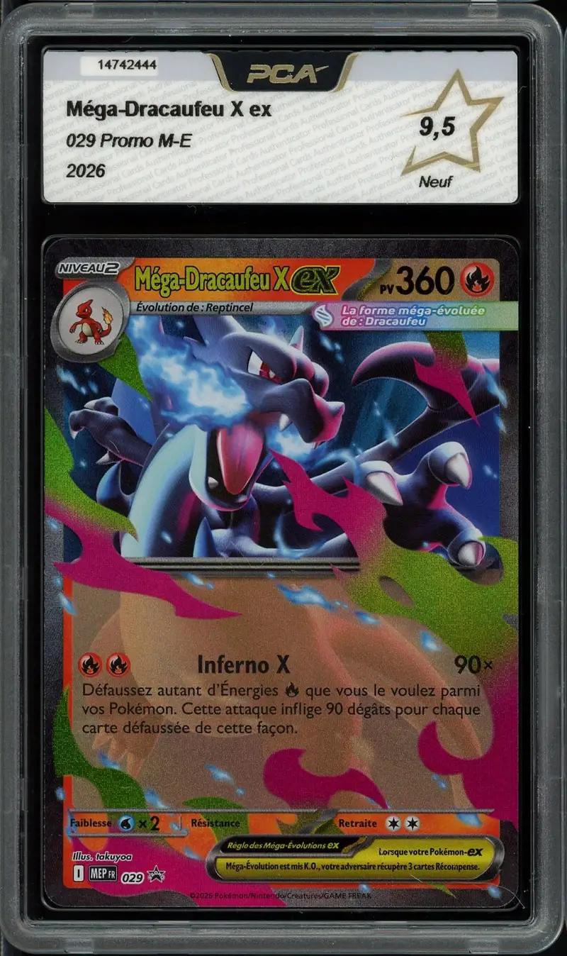 PCA 9.5 Méga-Dracaufeu X Ex