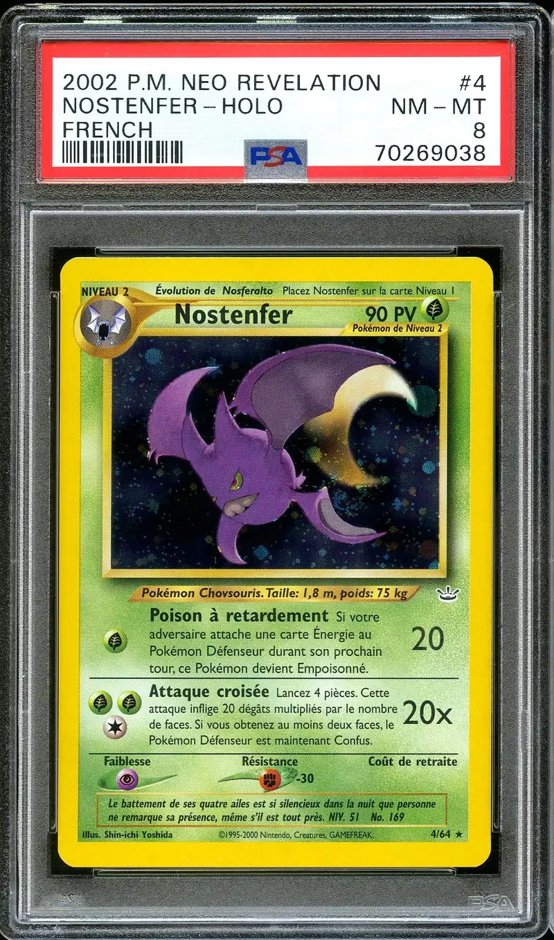 PSA 8 Nostenfer Holo