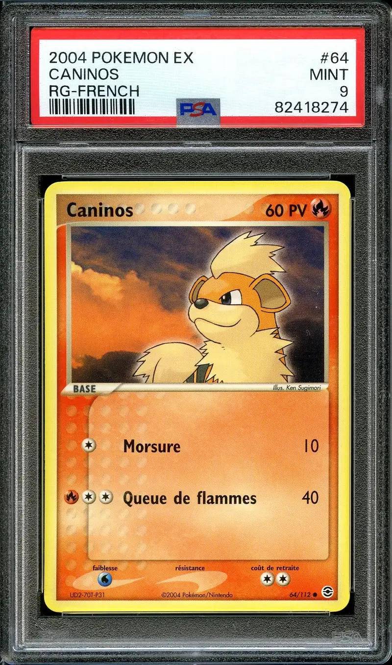 PSA 9 Caninos