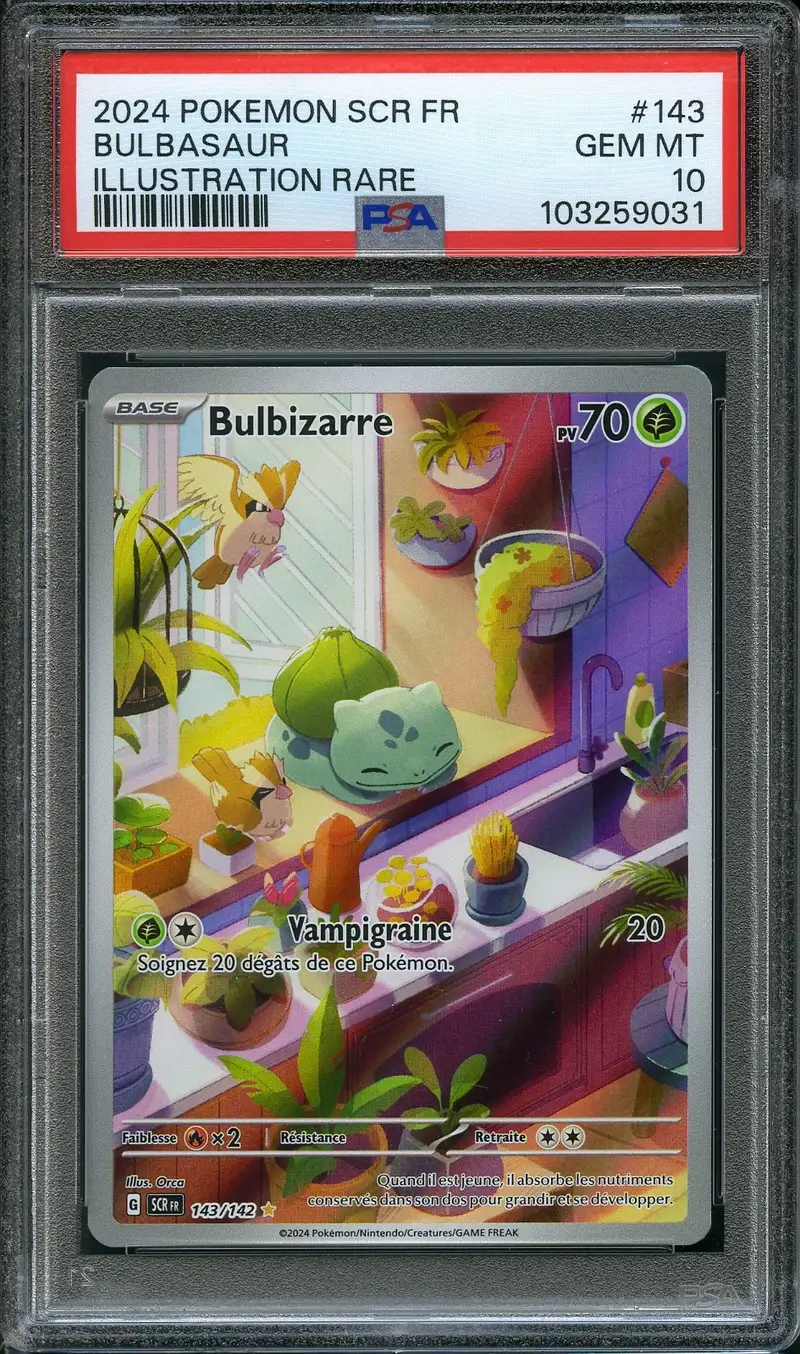 PSA 10 Bulbizarre