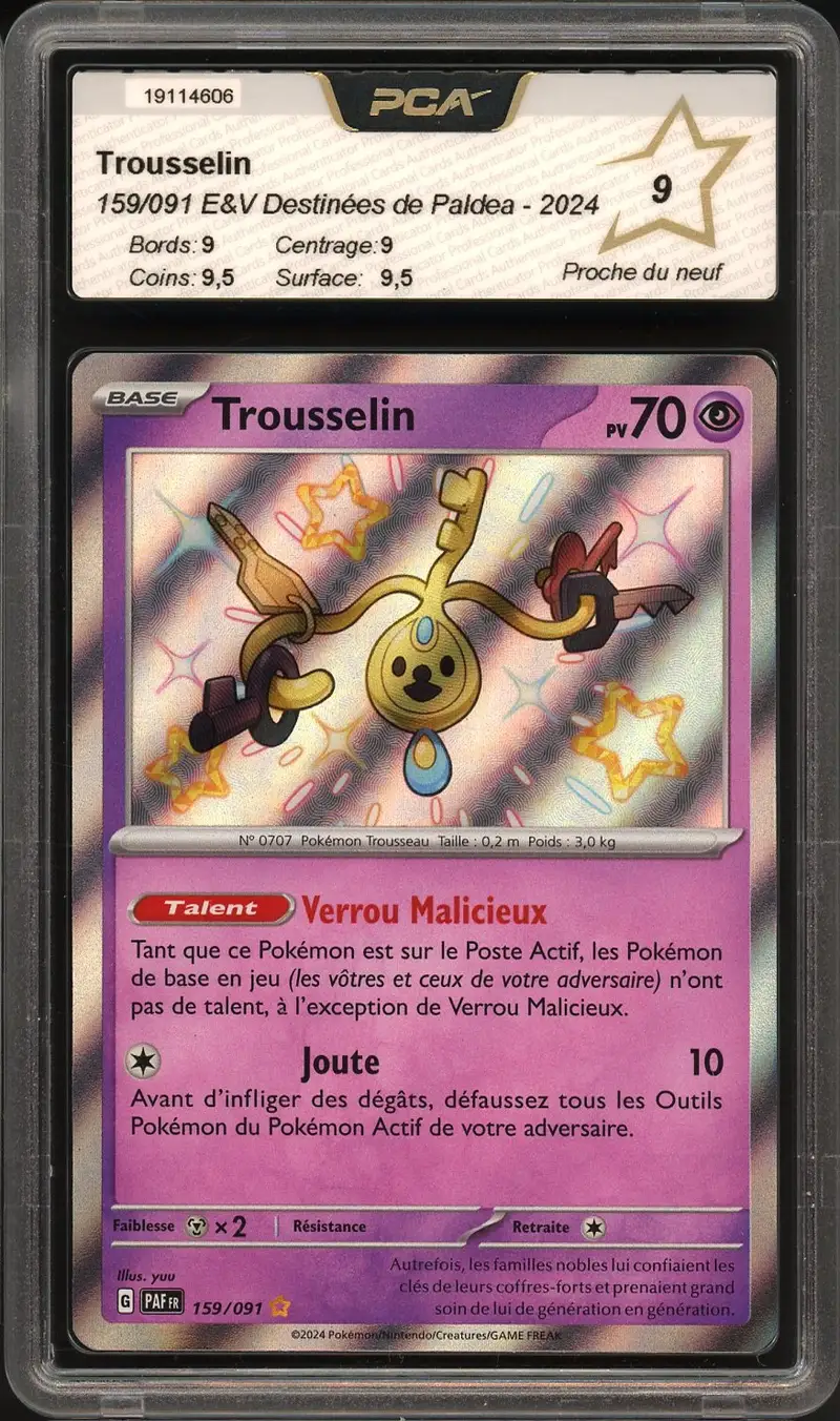 PCA 9 Trousselin Shiny