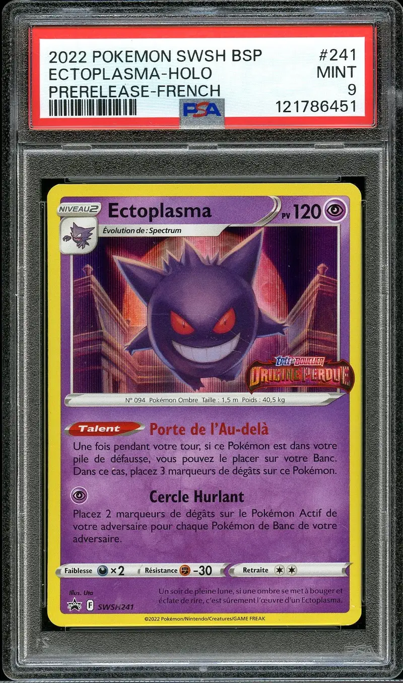 PSA 9 Ectoplasma Prerelease Staff
