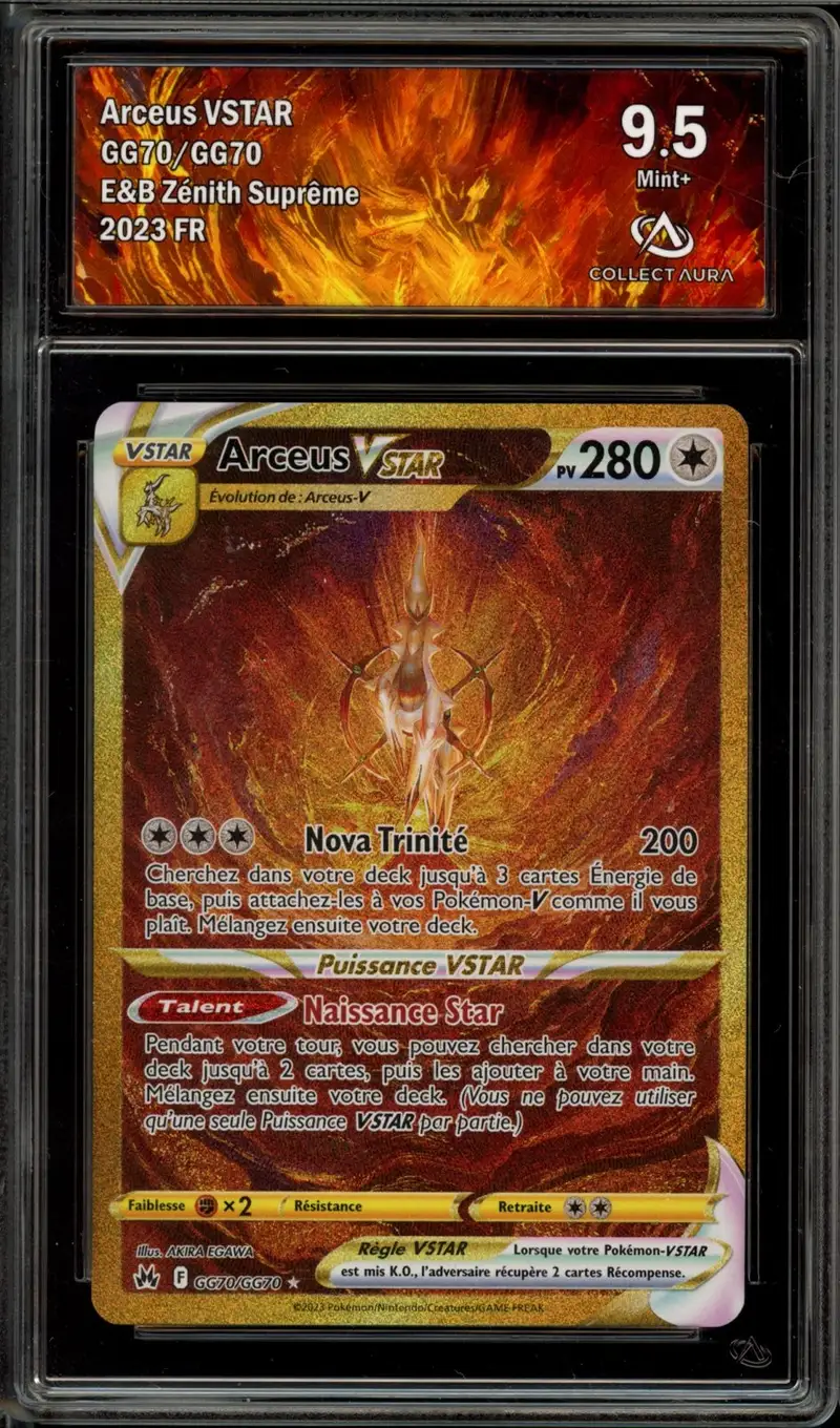 CA 9.5 Arceus VStar Gold