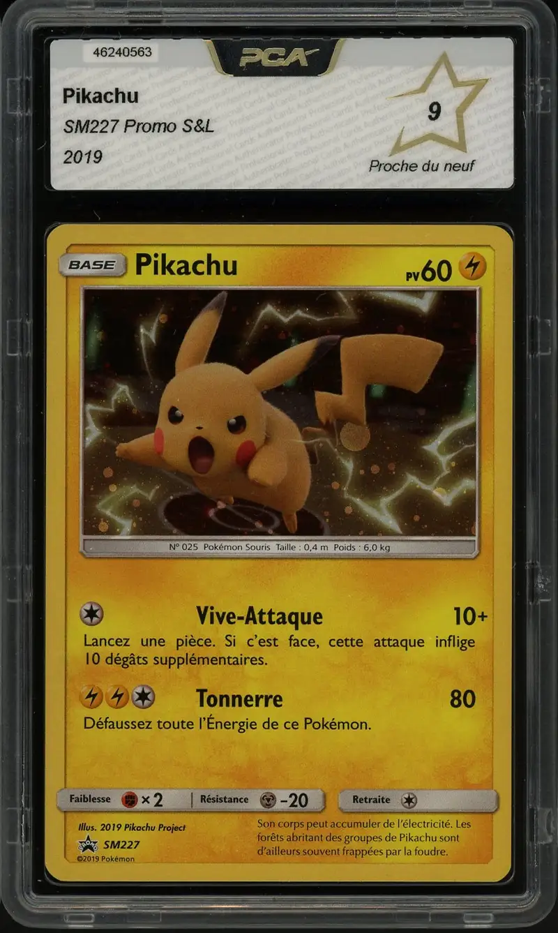 PCA 9 Pikachu Holo