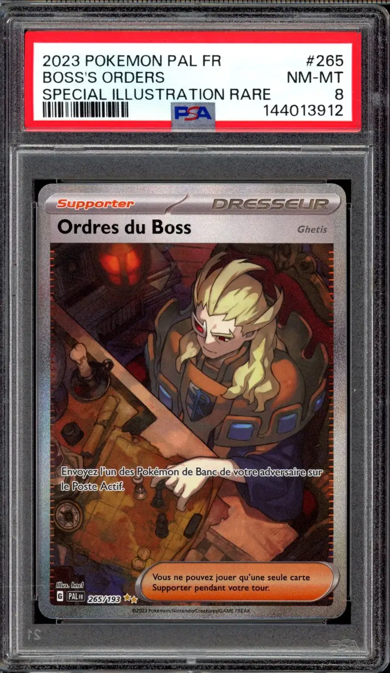 PSA 8 Ordres du Boss