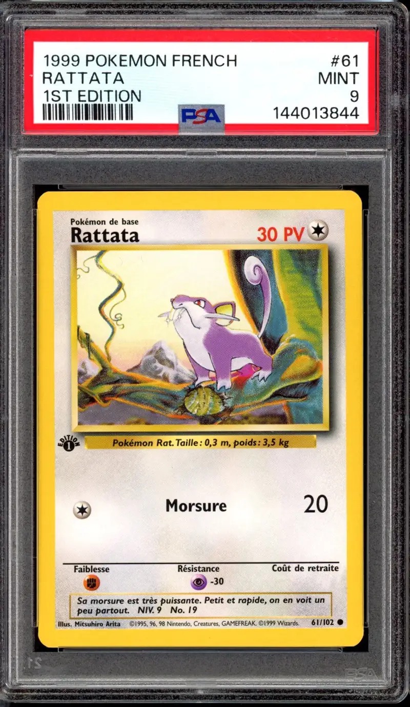 PSA 9 Rattata