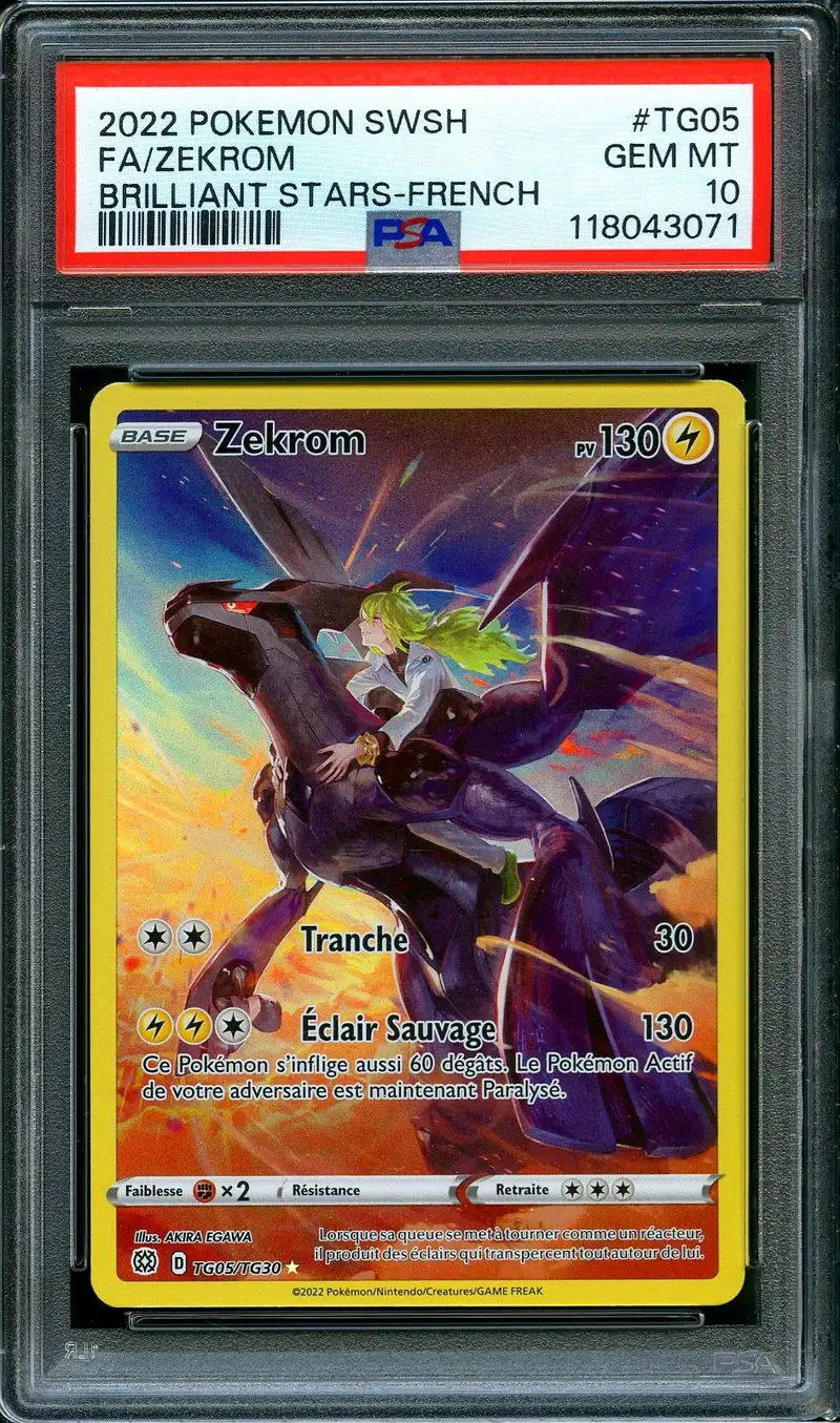 PSA 10 Zekrom