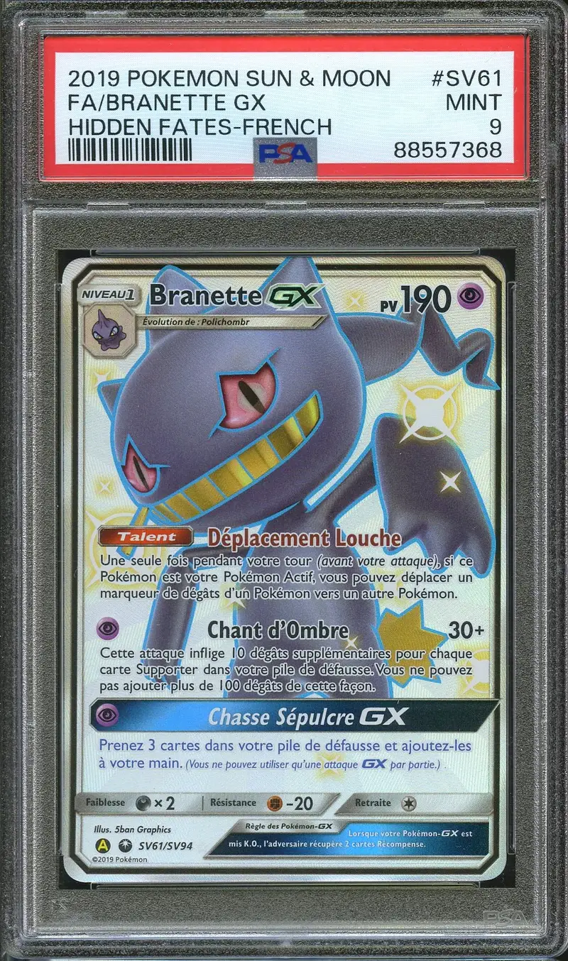 PSA 9 Branette Gx Shiny
