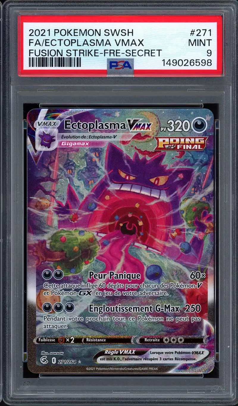 PSA 9 Ectoplasma VMax