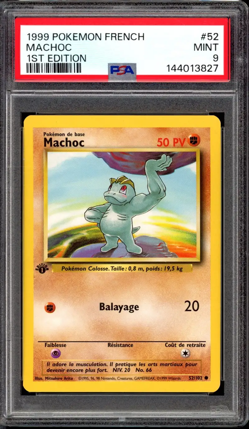 PSA 9 Machoc