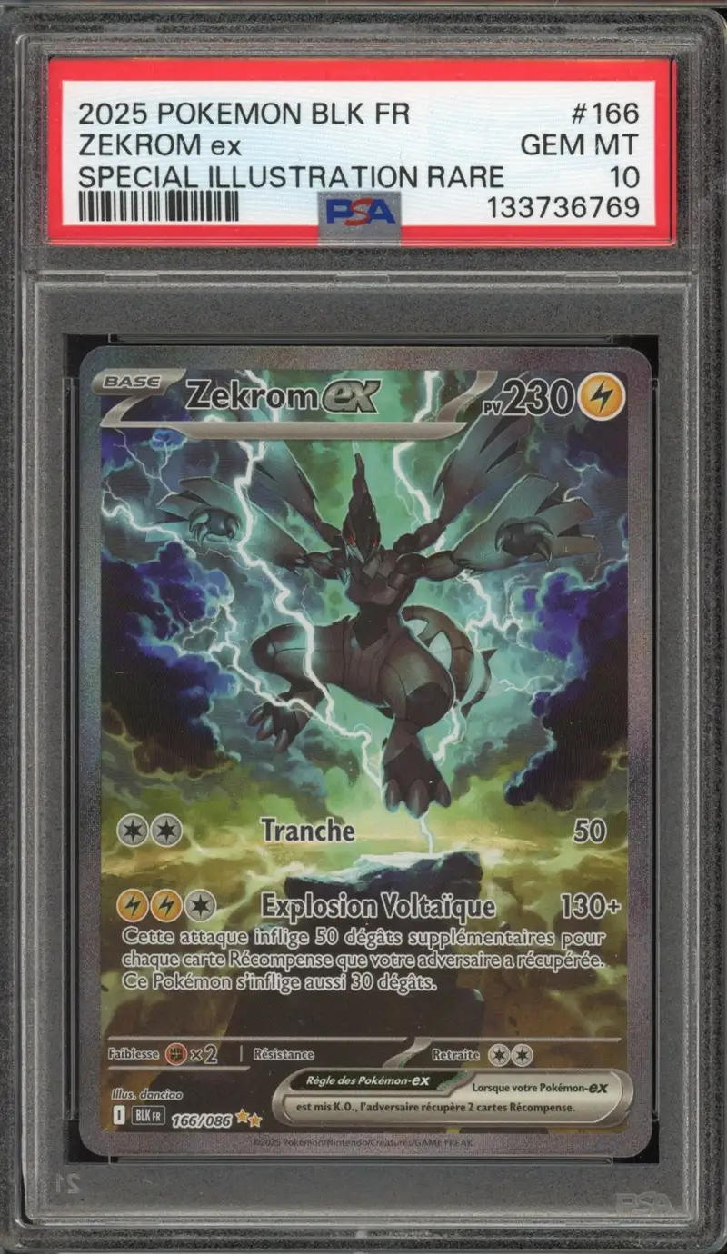 PSA 10 Zekrom Ex