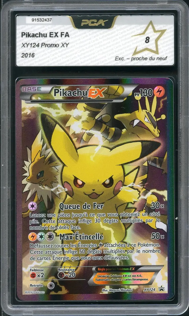 PCA 8 Pikachu Ex