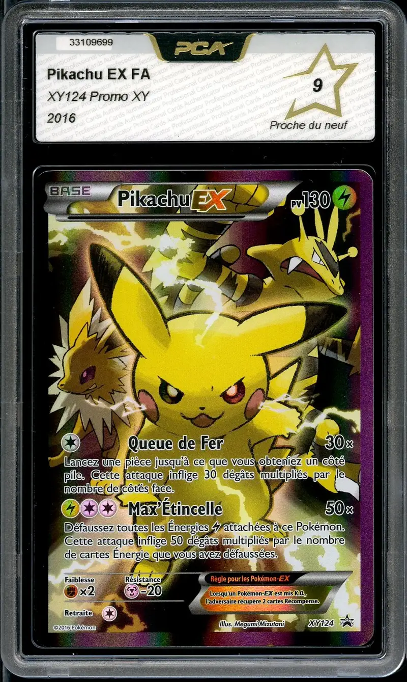PCA 9 Pikachu Ex