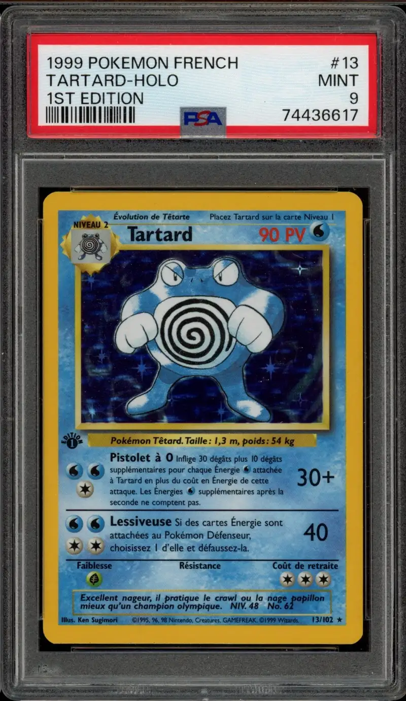 PSA 9 Tartard Holo