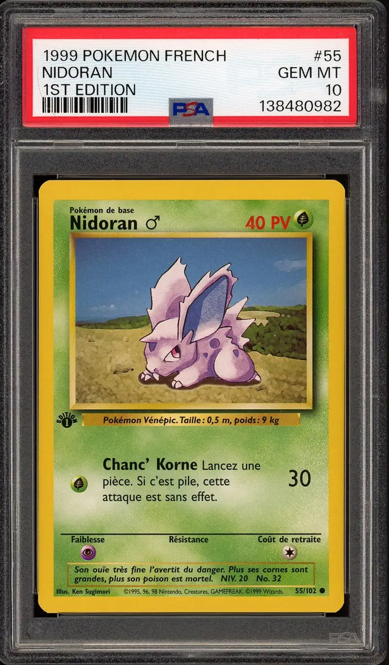 PSA 10 Nidoran