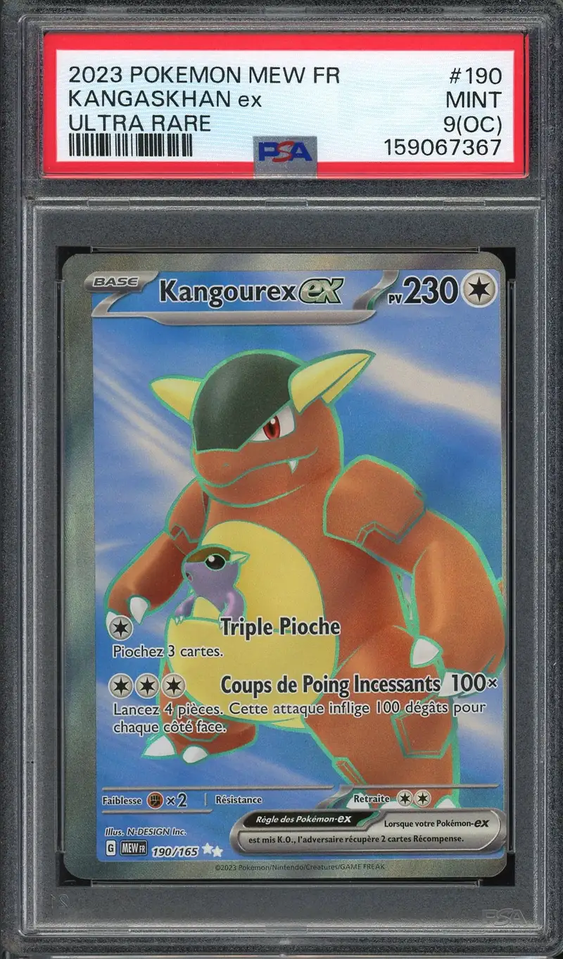 PSA 9 Kangourex Ex