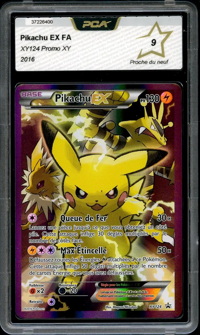 PCA 9 Pikachu Ex