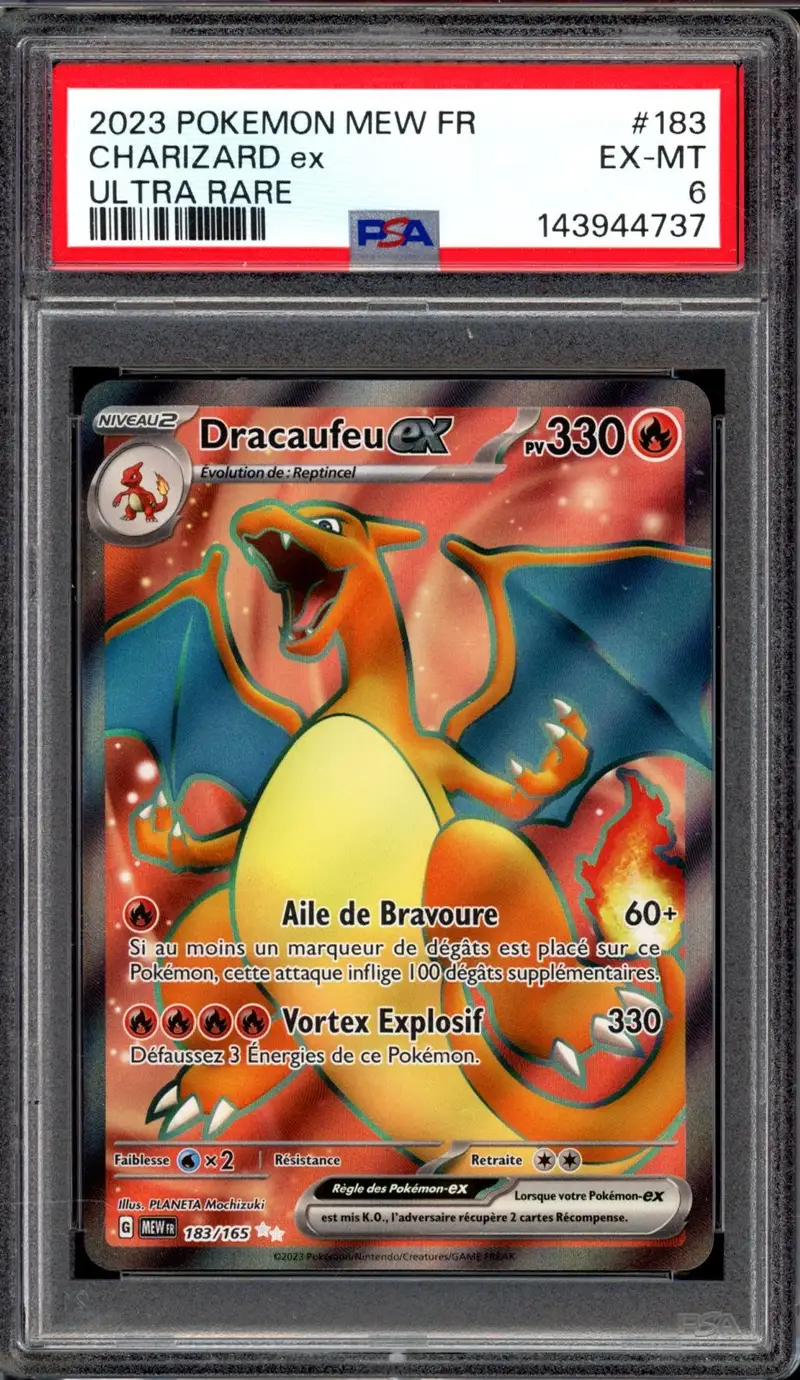 PSA 6 Dracaufeu Ex