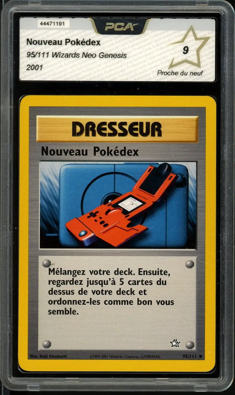 PCA 9 Nouveau Pokédex