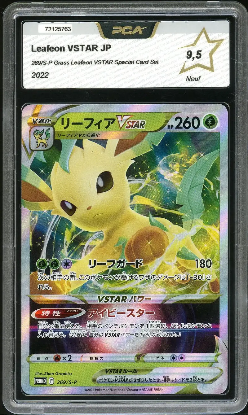 pokemon cards leafeon gx PSA 10 favorite character Leafeon-GX - SM146