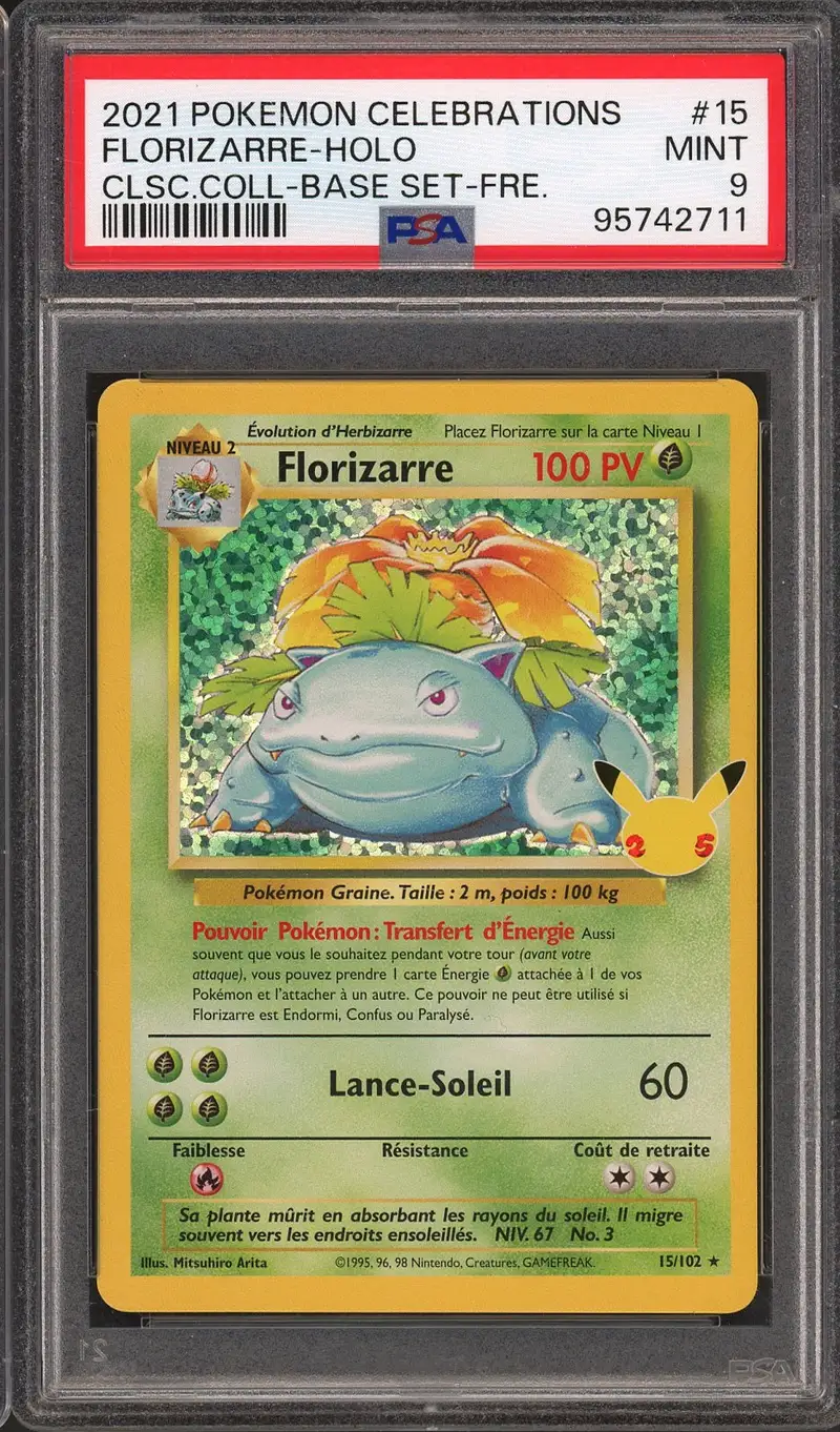PSA 9 Florizarre Holo